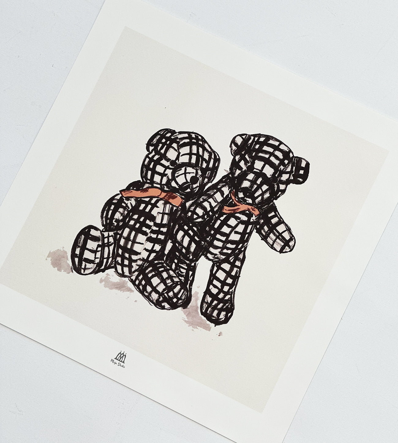 Posters 2 st - Rutiga Nallar