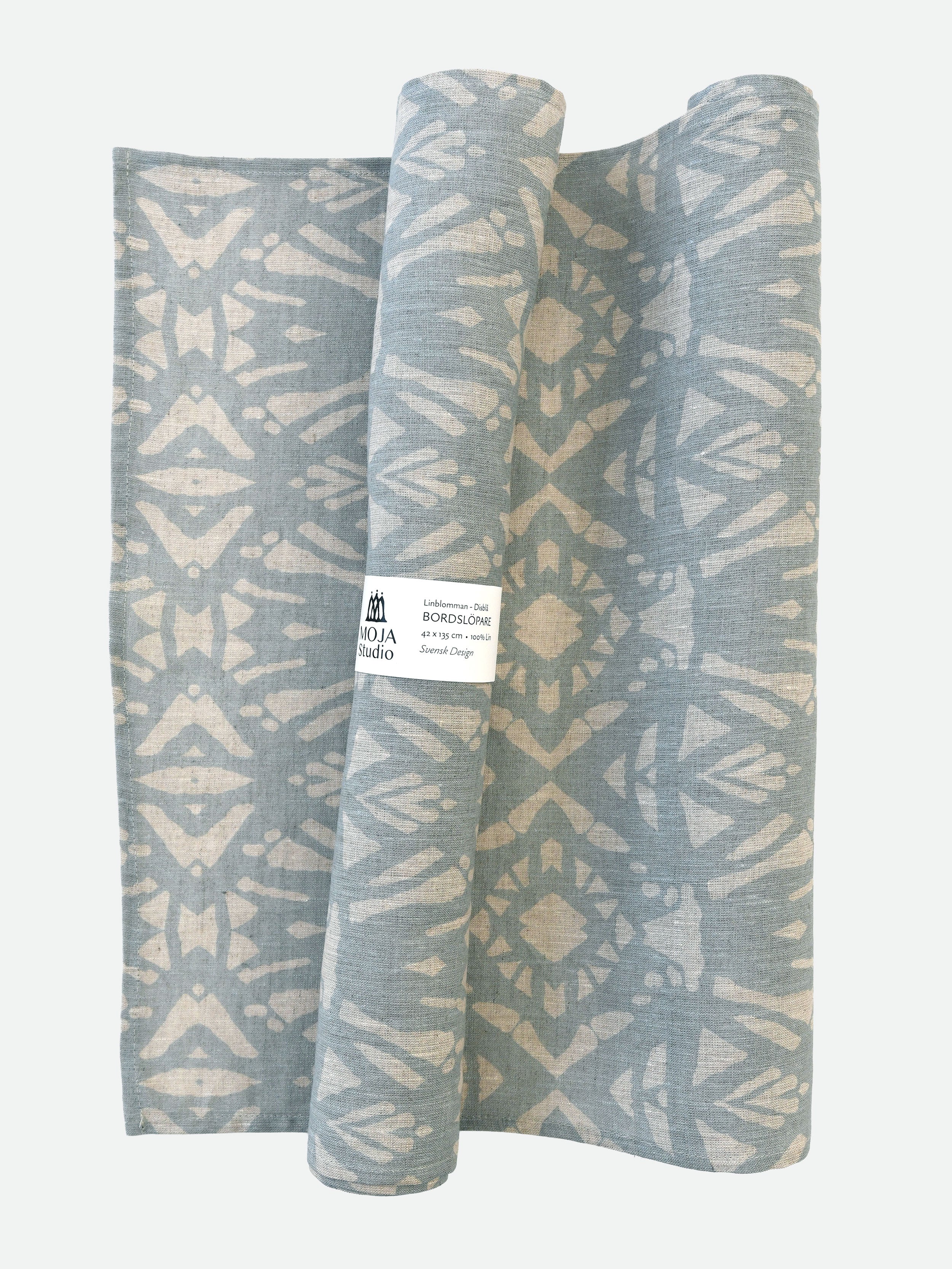 Bordslöpare Linblomma - Disblå