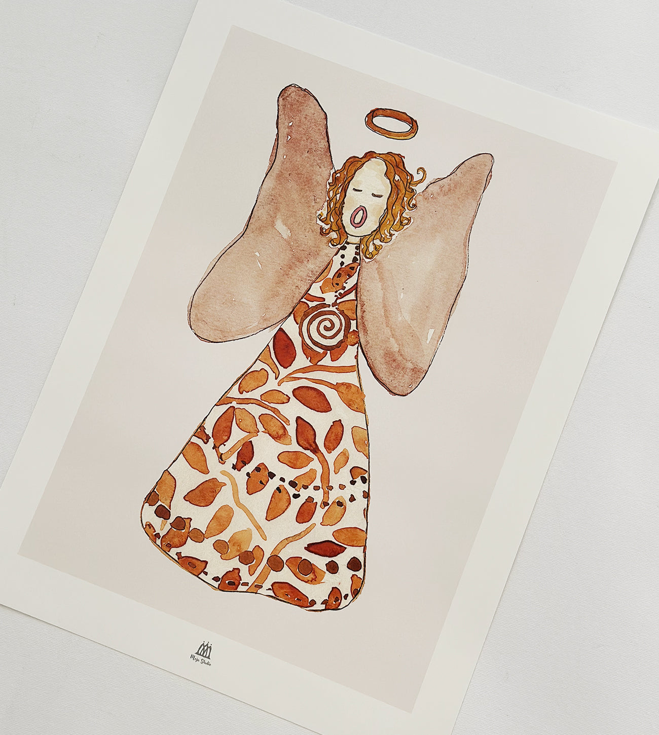 Ängel Gimma, orange