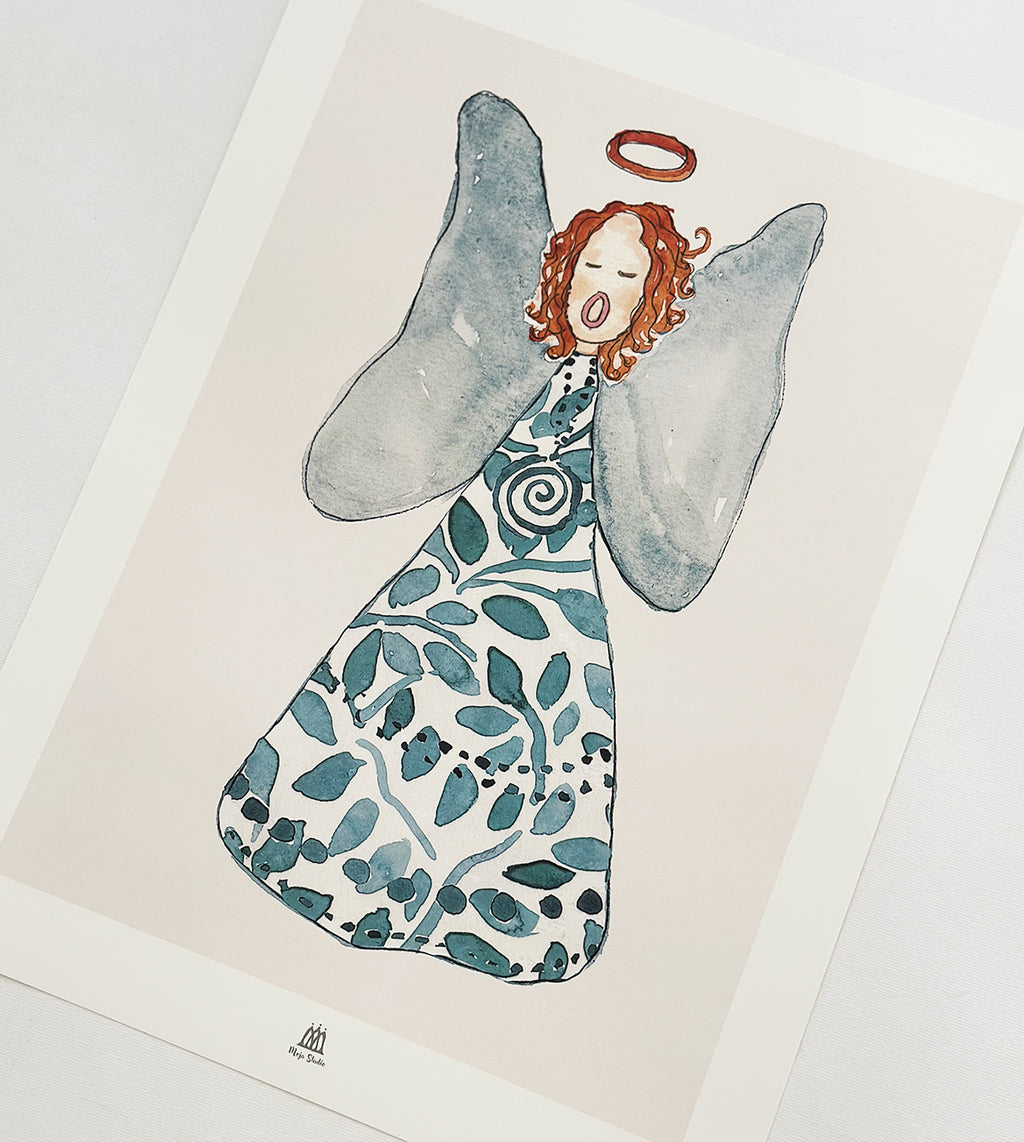 Ängel Gimma, sommarhimmel