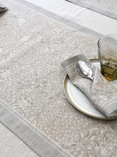Bordslöpare Brudslöja - Pärlgrå