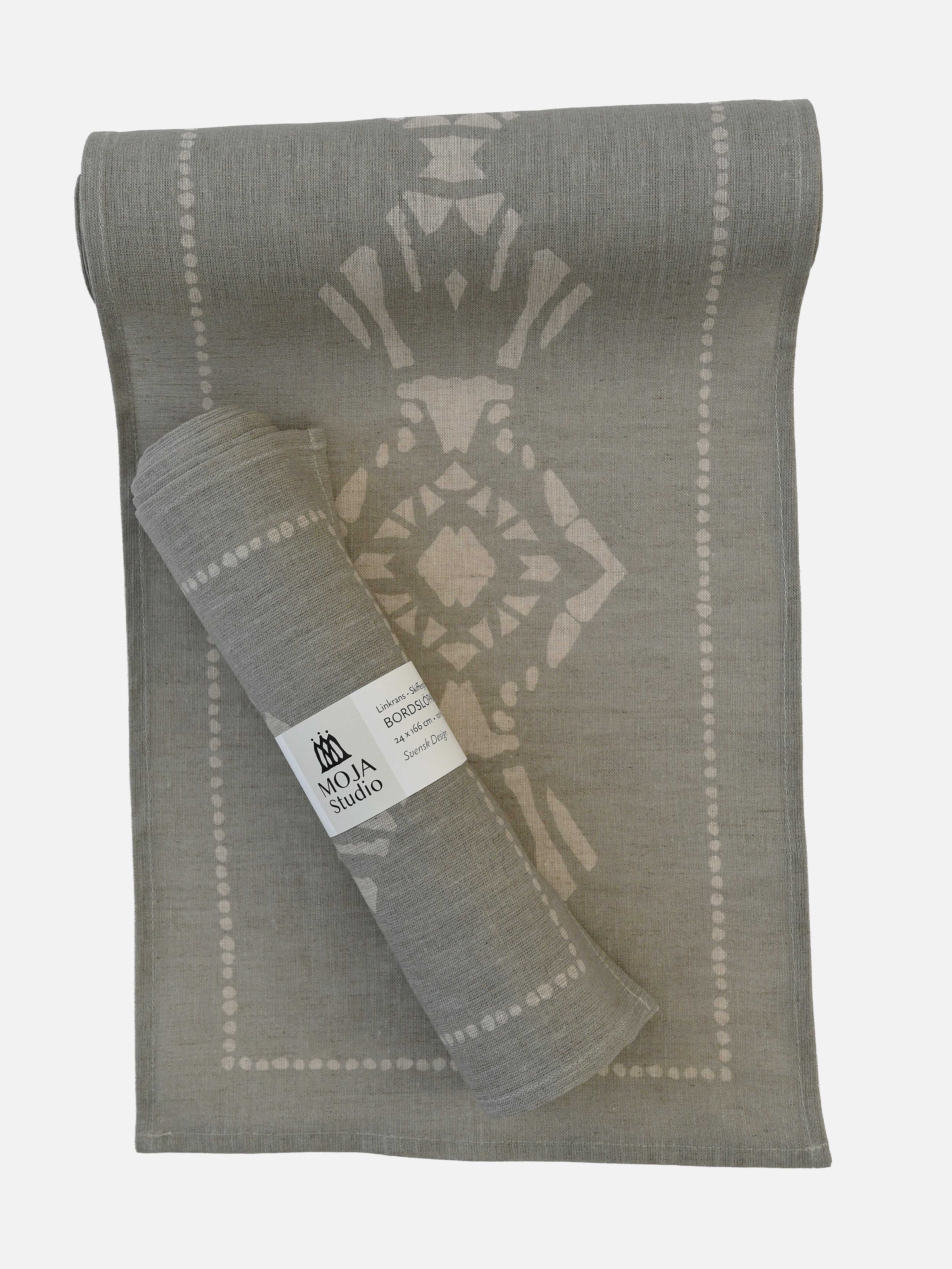 Bordslöpare Linkrans - Skiffergrön