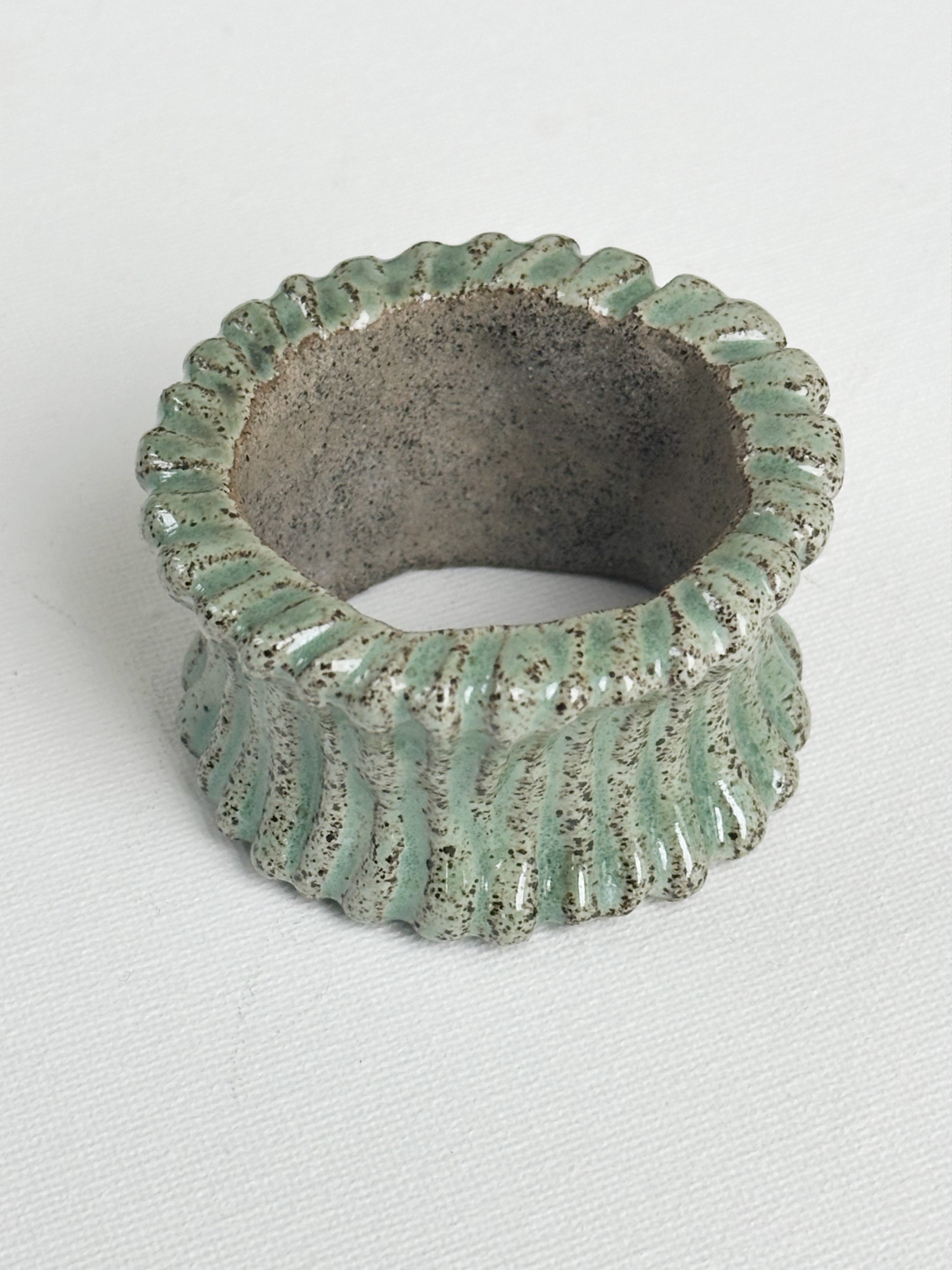 Servettring Midja 2 st - mintgrön