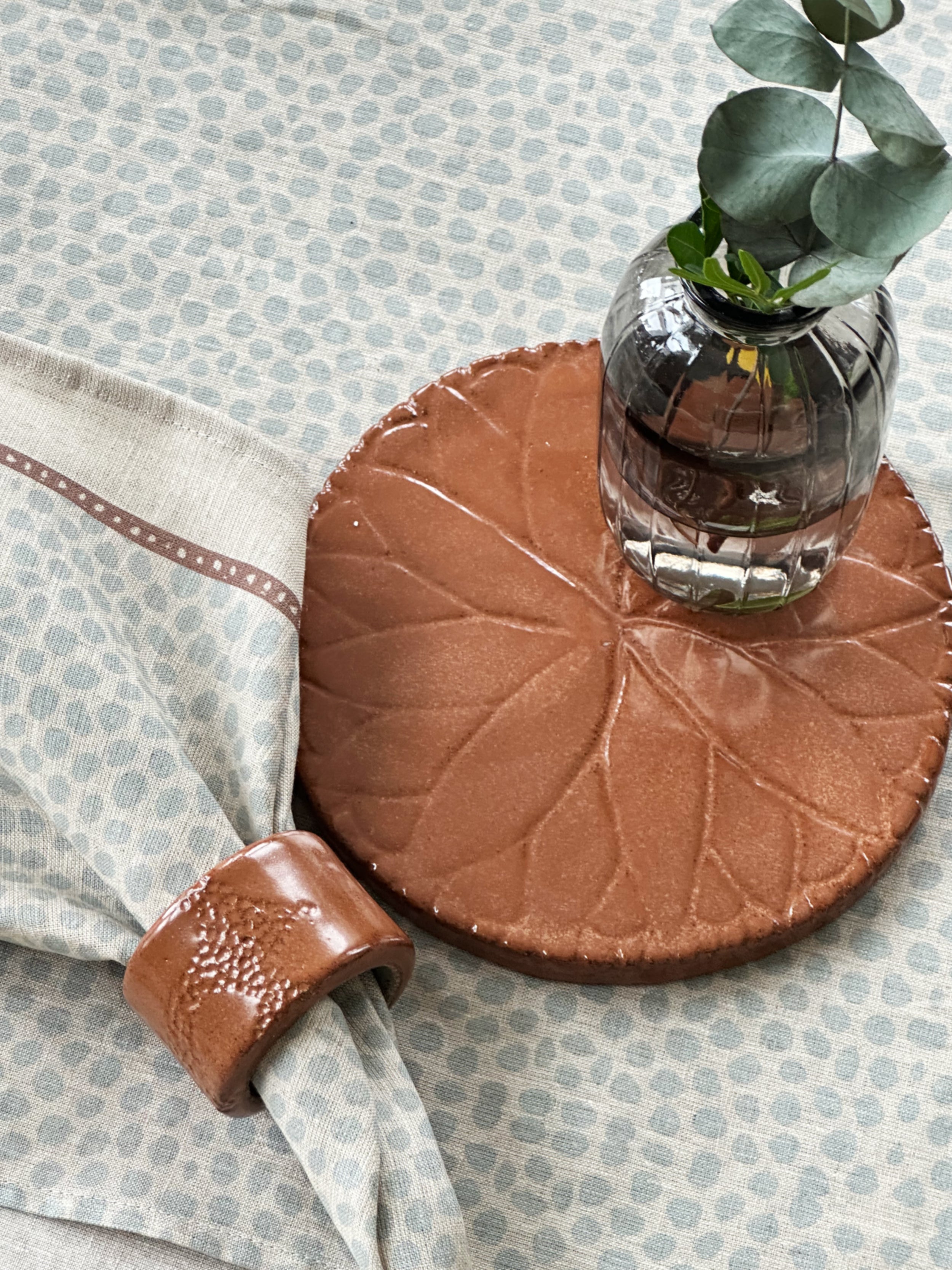 Vasunderlägg Inga - Brun